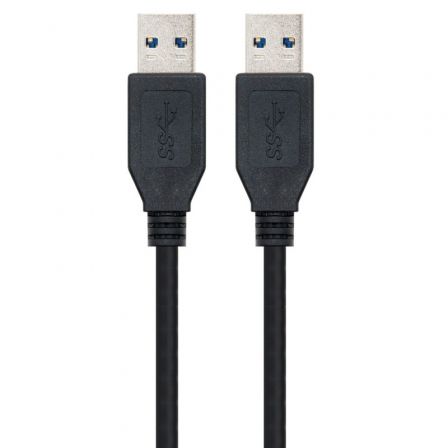 Nanocable 10.01.1001-BK Cable USB 3.2 Gen 1 de 1 m Negro